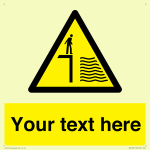 Custom Deep Water Sign